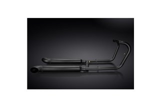 Sistema di scarico completo per W650 W800 99-23 550mm Custom 80 Silenziatori Turn Out 2 - 2 Ceramic