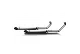 Full Exhaust System for Kawasaki Vn900 06-16 2-2 550mm Custom Silencer Turn Out