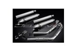 Sistema di scarico completo per Suzuki Vl800 Intruder 01-16 2-2 550mm Custom Silencer Turn Out