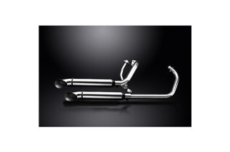 Système d'échappement complet pour Yamaha Xv125 Xv250 Virago 88-17 2-2 410mm, silencieux personnalisé