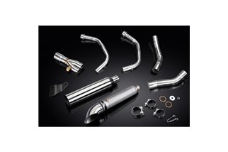 Sistema di scarico completo per Honda Cmx500 Cmx300 Rebel 2017-23 2-1 410Mm Turn Out Can Stainless