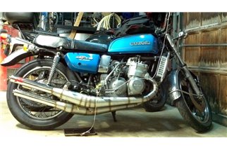 Sistema Di Scarico Completo JL Integrale In Acciaio Inossidabile Suzuki Gt750