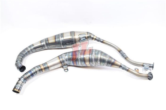 Système Complet D'Échappement Jl Exhausts Acier Doux Côte À Côte Suzuki Rgv250 Vj22