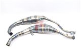 Komplette Auspuffanlage Jl Exhausts Seite An Seite Weichstahl Suzuki Rgv250 Vj22