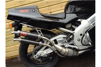 Komplette Auspuffanlage Jl Exhausts Gp-Stil Aus Baustahl Suzuki Rgv250 Vj22