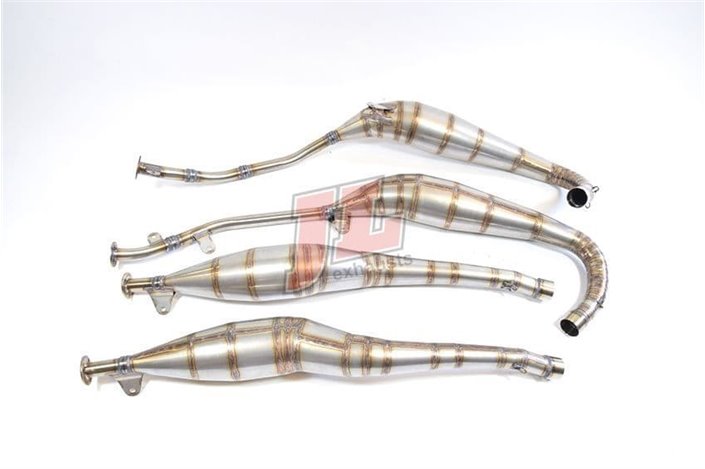 Full System Jl Exhausts Mild Steel Gp Style Suzuki Rg500 1985-1987