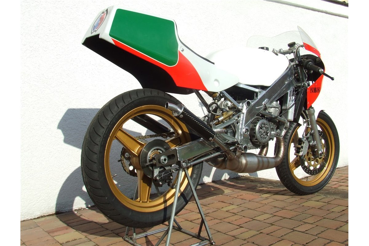 Scarico Terminale JL Acciaio Inossidabile Laterale Yamaha Tz250 H