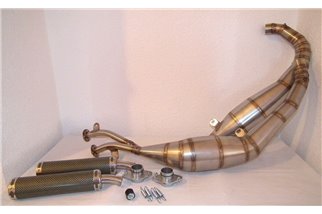 Mufflers Expansion Extension Steel Jim Lomas GP Style Suzuki RGV250 VJ22 1990 Silencieux en acier inoxydable 1995