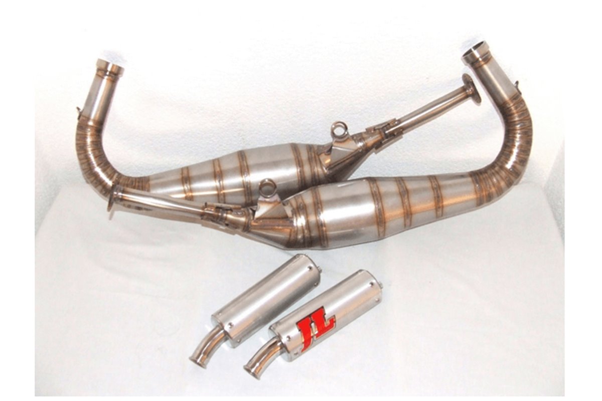 Exhausts Expansions Chambers Pipes Craft Racing Side Jim Lomas Yamaha Tz250 H J K Silencer Steel