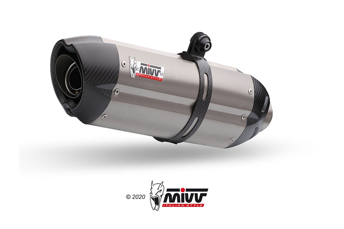 Silencer Exhaust Mivv Suono Titanium Ducati Hypermotard 1100 Evo 2010 - 2012