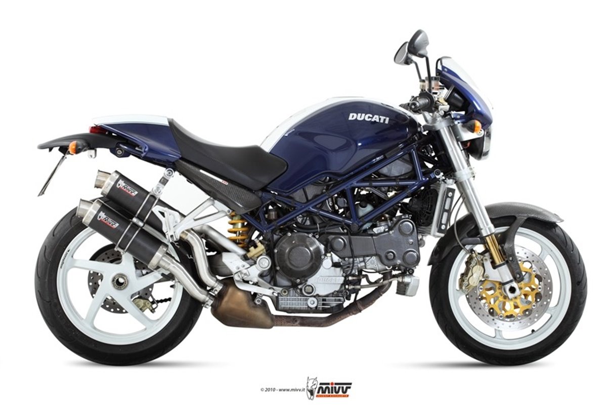 Schalldämpfer Escape Mivv Gp Carbon Ducati Monster S4R 2003 - 2005