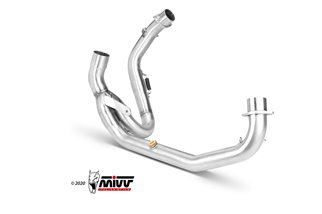 Decatalyst Exhaust Mivv Ducati Hypermotard 1100 Evo 2010 - 2012