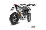 Schalldämpfer Escape Mivv Suono Edelstahl Ducati Hypermotard 1100 2007 - 2009