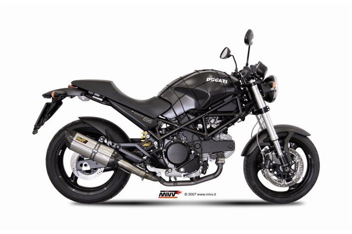 Schalldämpfer Escape Mivv Suono Edelstahl Ducati Monster 695 2006 - 2008