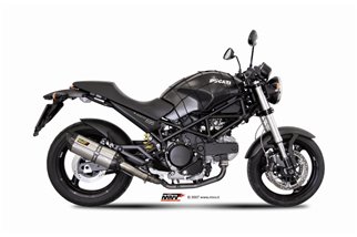 Silencers Exhaust Mivv Suono Stainless Steel Ducati Monster 695 2006 - 2008