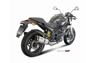 Silencers Exhaust Mivv Suono Stainless Steel Ducati Monster 695 2006 - 2008