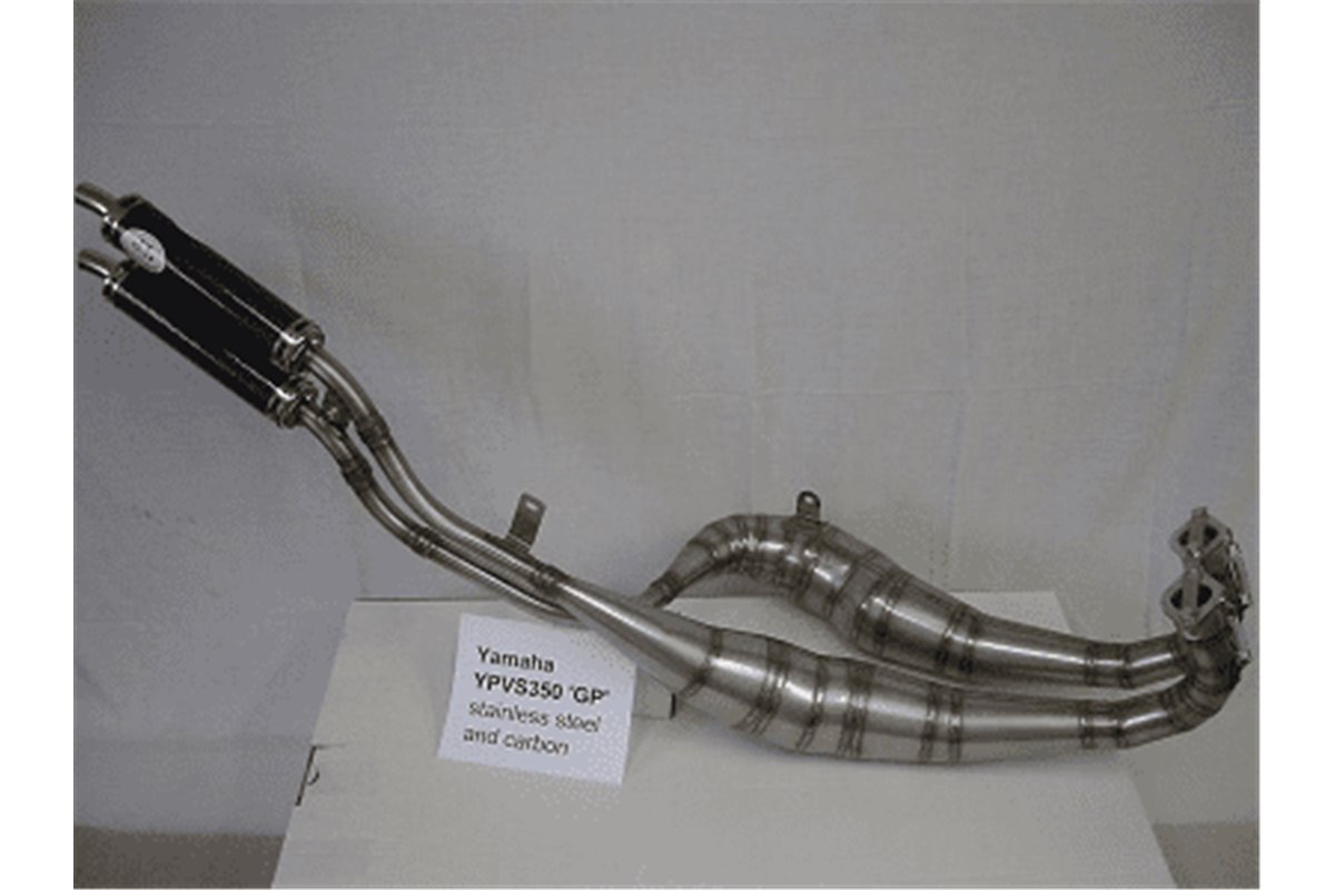 Komplette Auspuffanlage Jl Exhausts Gp-Stil Aus Edelstahl Yamaha Rz350 Ypvs