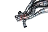 Sistema Di Scarico Completo JL Stile Gp In Acciaio Dolce Yamaha Rz500 1984-1986