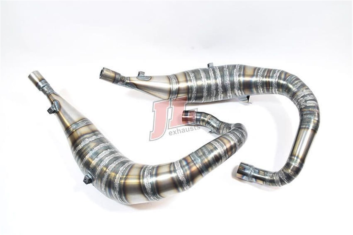 Komplette Auspuffanlage Jl Exhausts Oberer Hinterer Auslass Aus Flussstahl Yamaha Tdr250