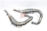 Système Complet D'Échappement Jl Exhausts Style De Sortie Arrière Supérieure En Acier Doux Yamaha Tdr250