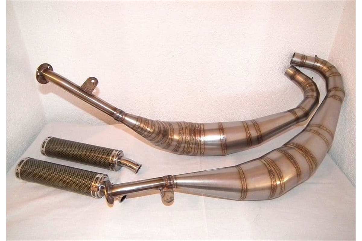 Komplette Auspuffanlage Jl Exhausts Gp-Stil Aus Edelstahl Yamaha Rd350Lc