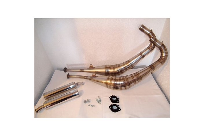 Exhaust Expansion Mufflers Stainless Steel Jim Lomas Yamaha Rd 350 Lc Ypvs 31K