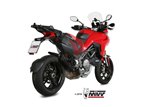 Silencieux Echappement Mivv Suono Noir Noir Inox Ducati Multistrada 1260 2018 - 2020