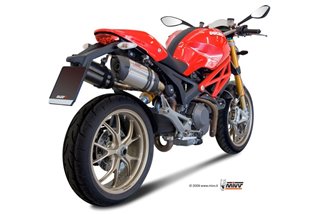 Silencers Exhaust Mivv Suono Stainless Steel Ducati Monster 796 2010 - 2014