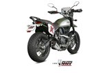 Silencer Exhaust Mivv Delta Race Stainless Steel Ducati Scrambler 800 2015 - 2020