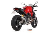 Schalldämpfer Escape Mivv Mk3 Edelstahl Ducati Monster 821 2014 - 2017