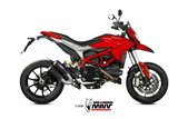 Silencers Exhaust Mivv Mk3 Black Black Stainless Steel Ducati Hypermotard 939 2016 - 2018