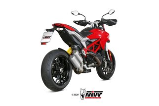 Schalldämpfers Escape Mivv Mk3 Edelstahl Ducati Hypermotard 939 2016 - 2018