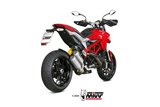 Schalldämpfers Escape Mivv Mk3 Edelstahl Ducati Hypermotard 939 2016 - 2018