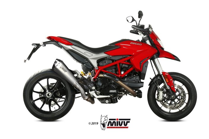 Schalldämpfer Escape Mivv Delta Race Edelstahl Ducati Hypermotard 939 2016 - 2018