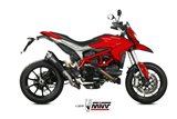 Terminale Scarico Mivv Delta Race Black Inox Nero Ducati Hypermotard 939 2016 - 2018