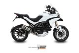 Schalldämpfer Escape Mivv Suono Edelstahl Ducati Multistrada 1200 2010 - 2014