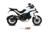 Schalldämpfer Escape Mivv Gp Schwarz Schwarz Edelstahl Ducati Multistrada 1200 2010 - 2014