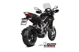 Silencieux Echappement Mivv Delta Race Noir Noir Inox Ducati Multistrada 1200 2010 - 2014