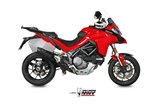 Silencieux Echappement Mivv Suono Noir Noir Inox Ducati Multistrada 1200 2015 - 2017