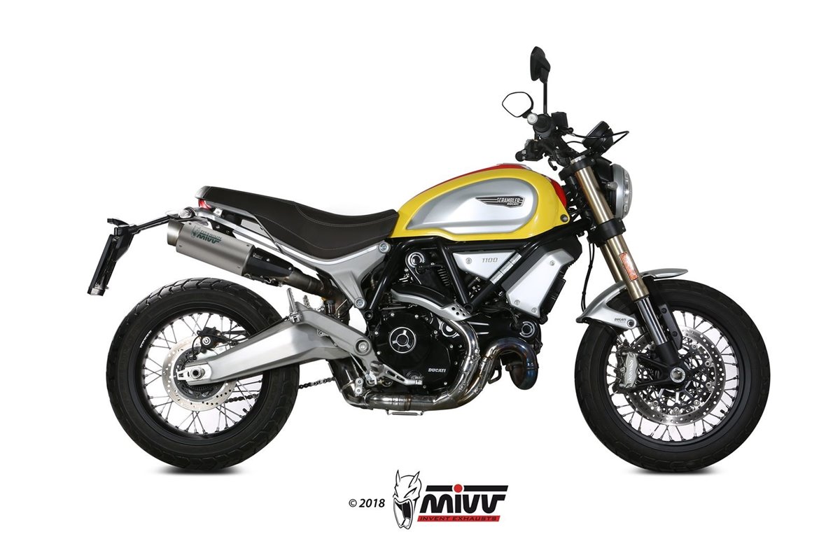 Schalldämpfer Escape Mivv Gp Pro Titanium Ducati Scrambler 1100 2018 - 2020