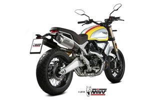 Schalldämpfer Escape Mivv Gp Pro Titanium Ducati Scrambler 1100 2018 - 2020