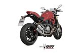 Schalldämpfer Escape Mivv Mk3 Edelstahl Ducati Monster 1200 2017 - 2021