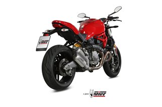 Silencers Exhaust Mivv Mk3 Stainless Steel Ducati Monster 821 2018 - 2020