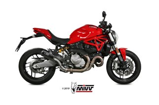 Silencieux Echappement Mivv Mk3 Carbone Ducati Monster 821 2018 - 2020