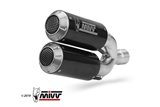 Silencers Exhaust Mivv Mk3 Carbon Ducati Monster 1200 S 2014 - 2016