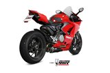 Silencieux Echappement Mivv Delta Race Noir Noir Inox Ducati Panigale V2 2020 - 2022