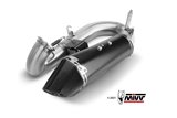 Silencieux Echappement Mivv Delta Race Noir Noir Inox Ducati Panigale V2 2020 - 2022