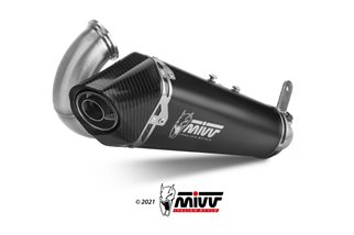 Silencieux Echappement Mivv Delta Race Noir Noir Inox Ducati Streetfighter V2 2022 -2022