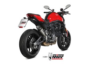 Silencieux Echappement Mivv X-M5 Titane Ducati Monster 937 Monster 937 + 2021 - 2022