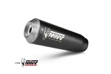 Silencer Exhaust Mivv X-M1 Black Black Stainless Steel Ducati Scrambler 800 Icon Icon Dark 2021 - 2022